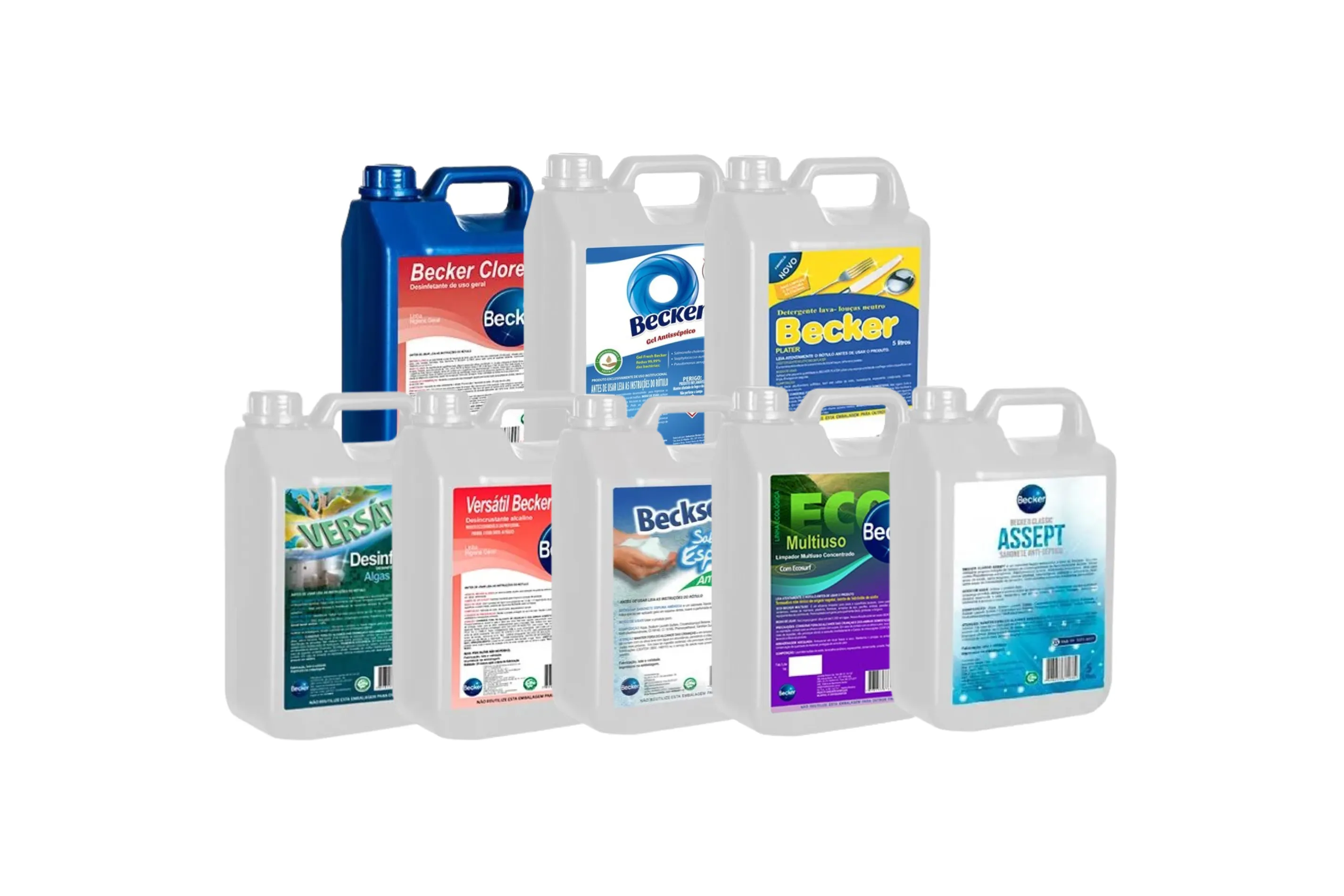 Linha de Produtos Profissionais de Limpeza